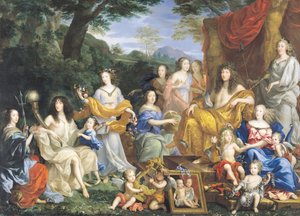 ルイ14世の家族（1638-1715）1670